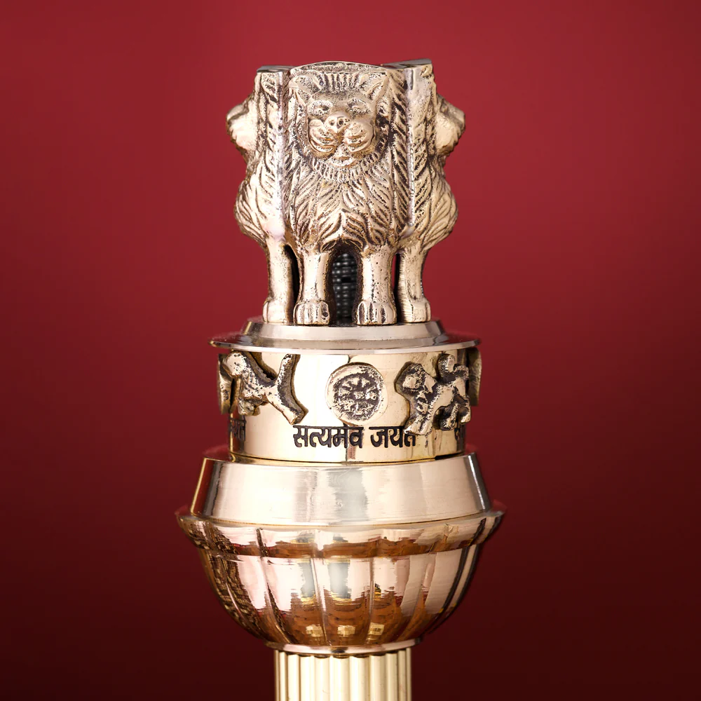 Brass Ashok Stambh (11 Inch) - Image 4
