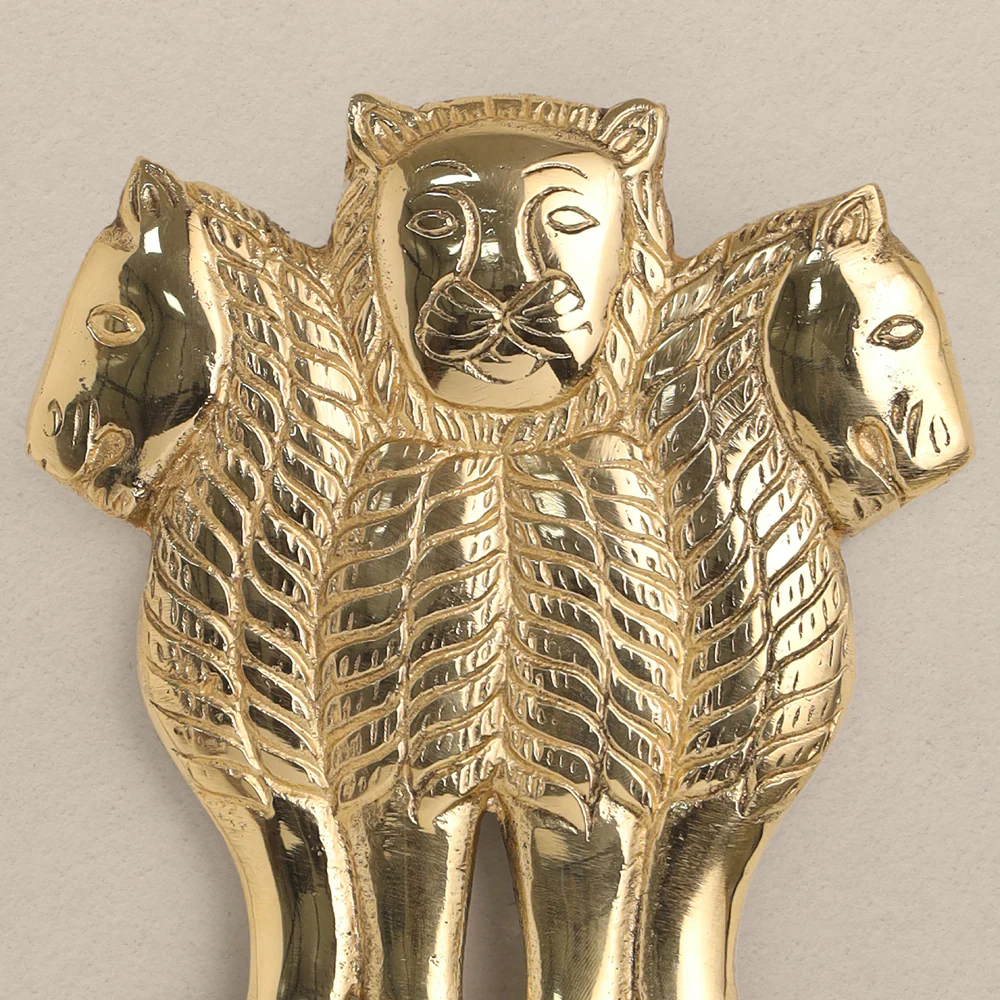 Brass Ashok Stambh Wall Hanging - Image 11