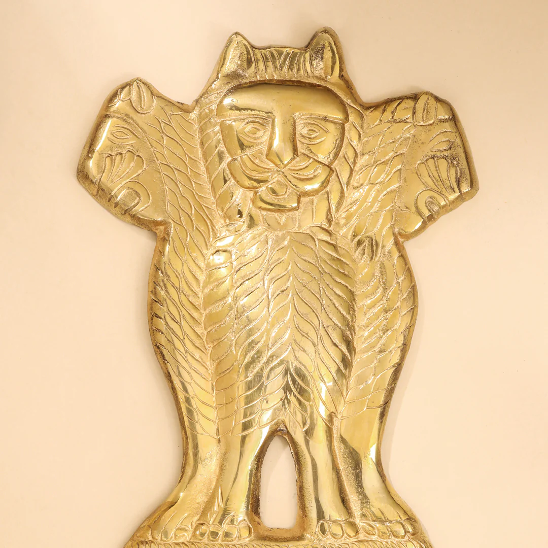 Brass Ashok Stambh Wall Hanging - Image 5