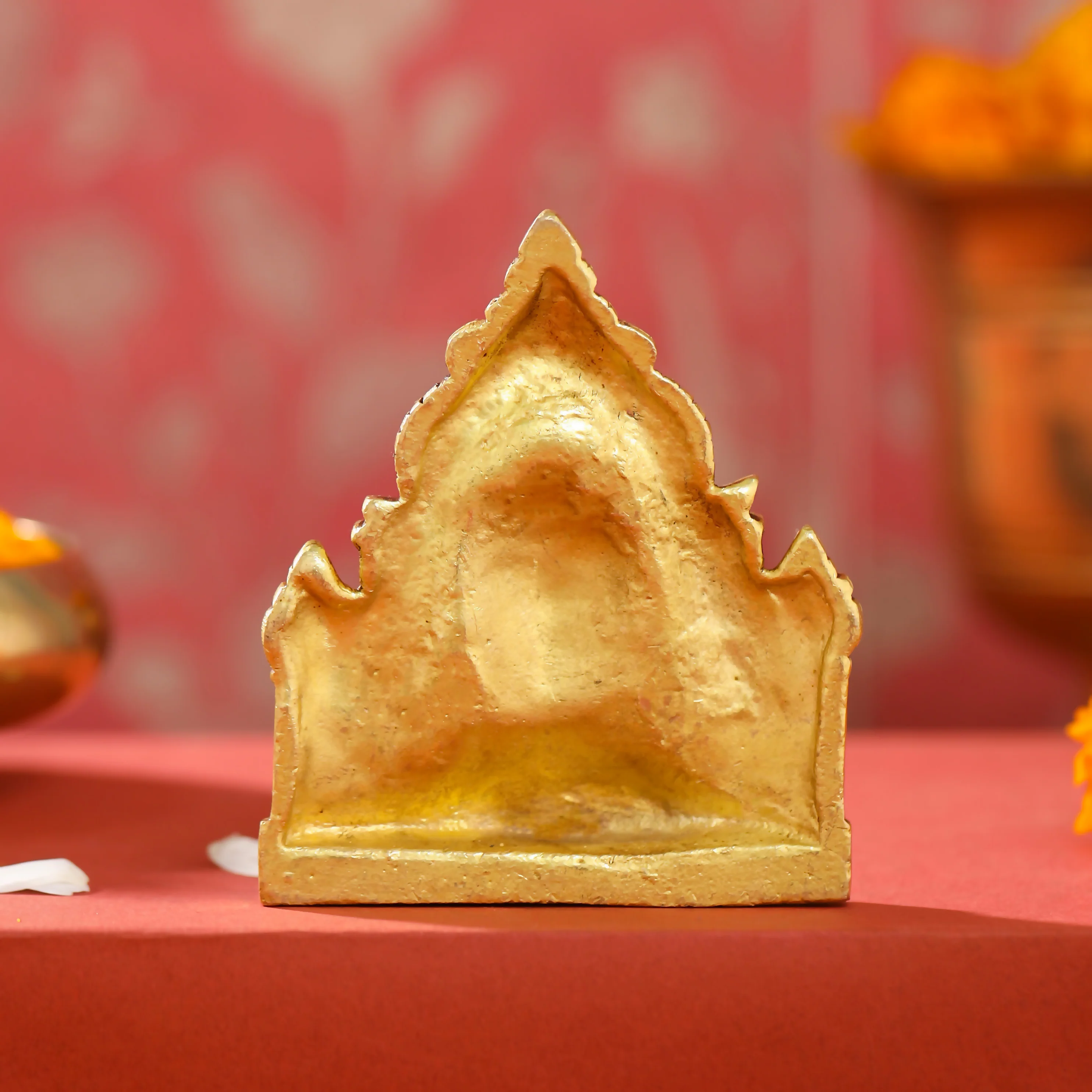 Brass Balaji Temple (4 Inch) - Image 4