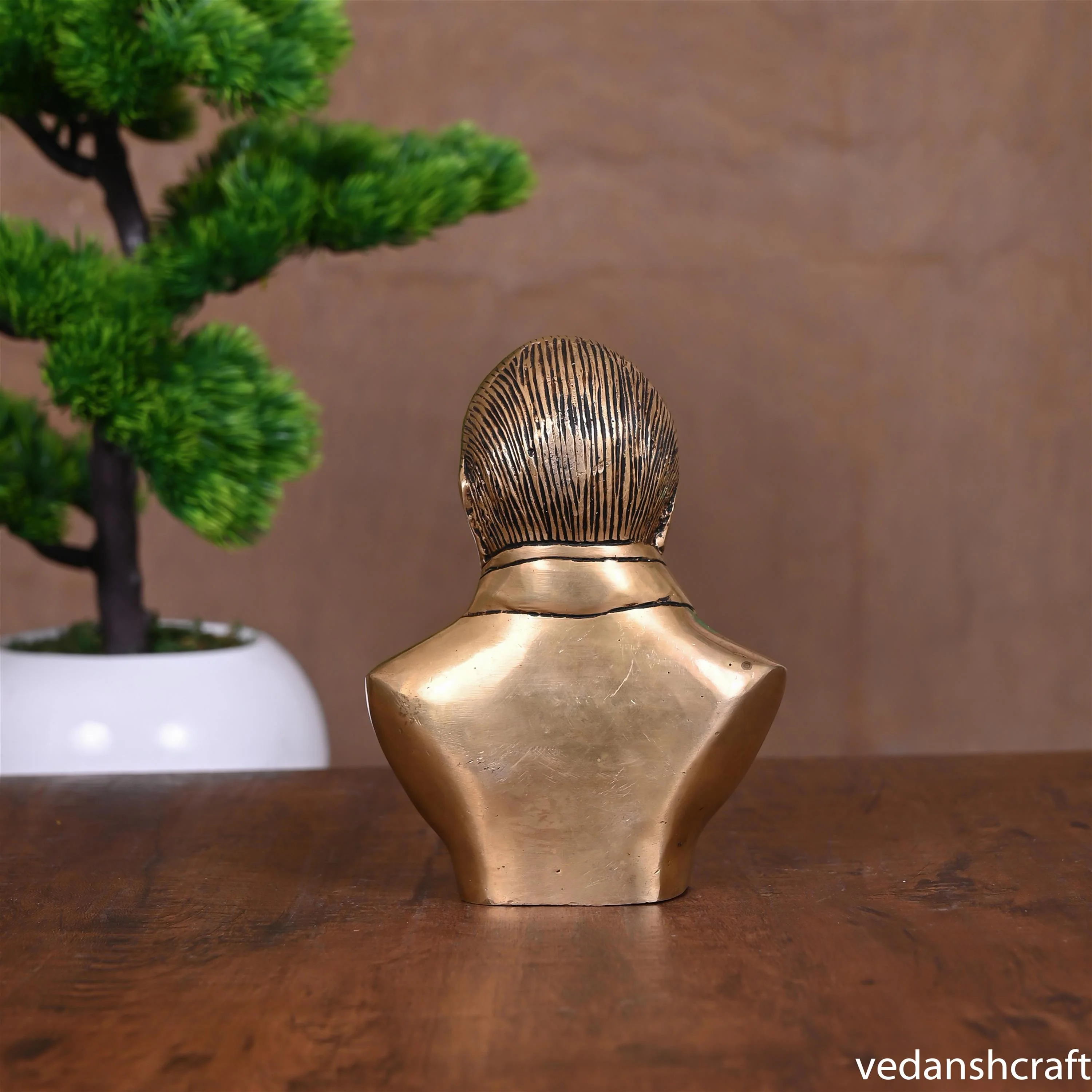Brass Bhimrao Ambedkar Bust Statue (5.8") - Image 3
