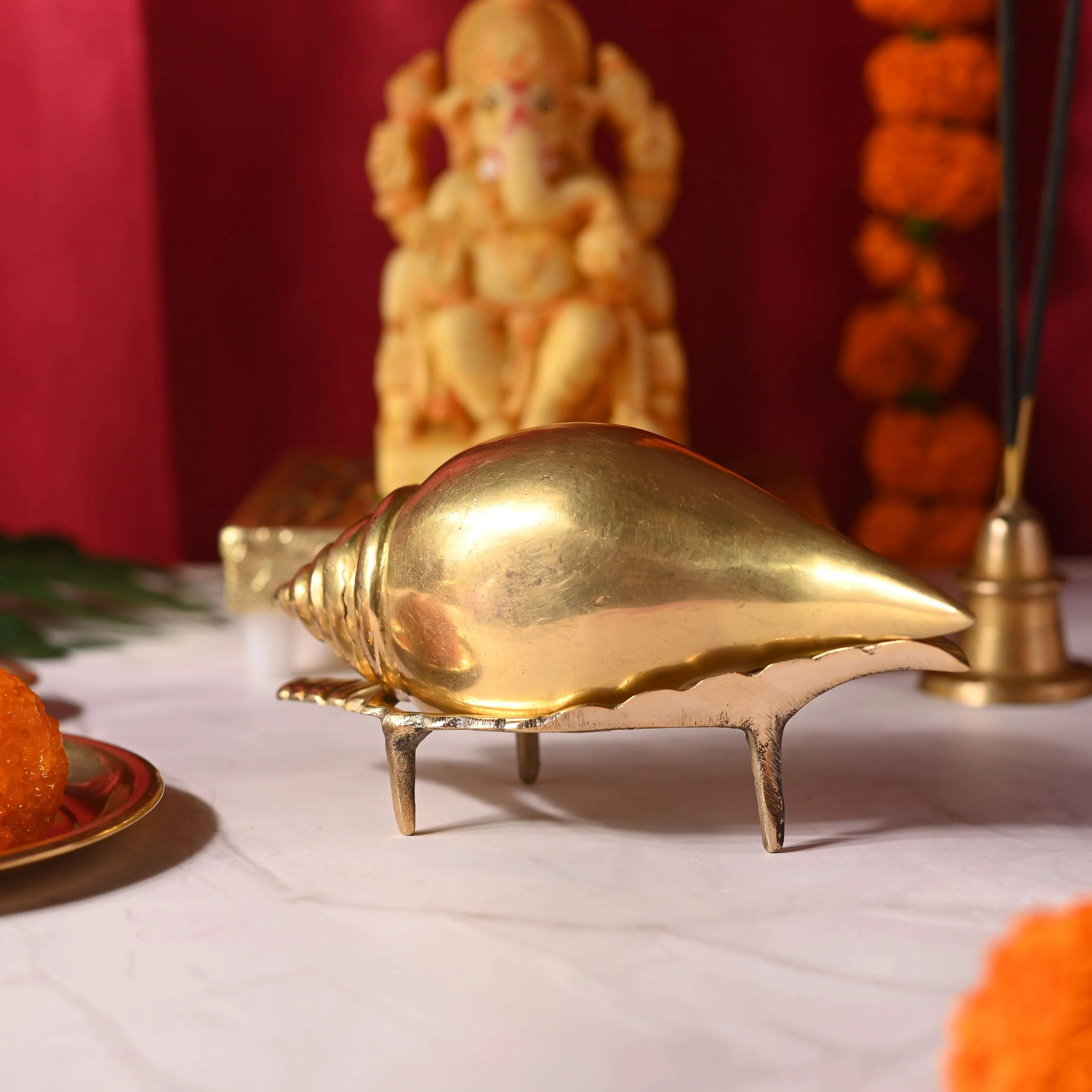 Brass Conch (5 Inch) - Image 7