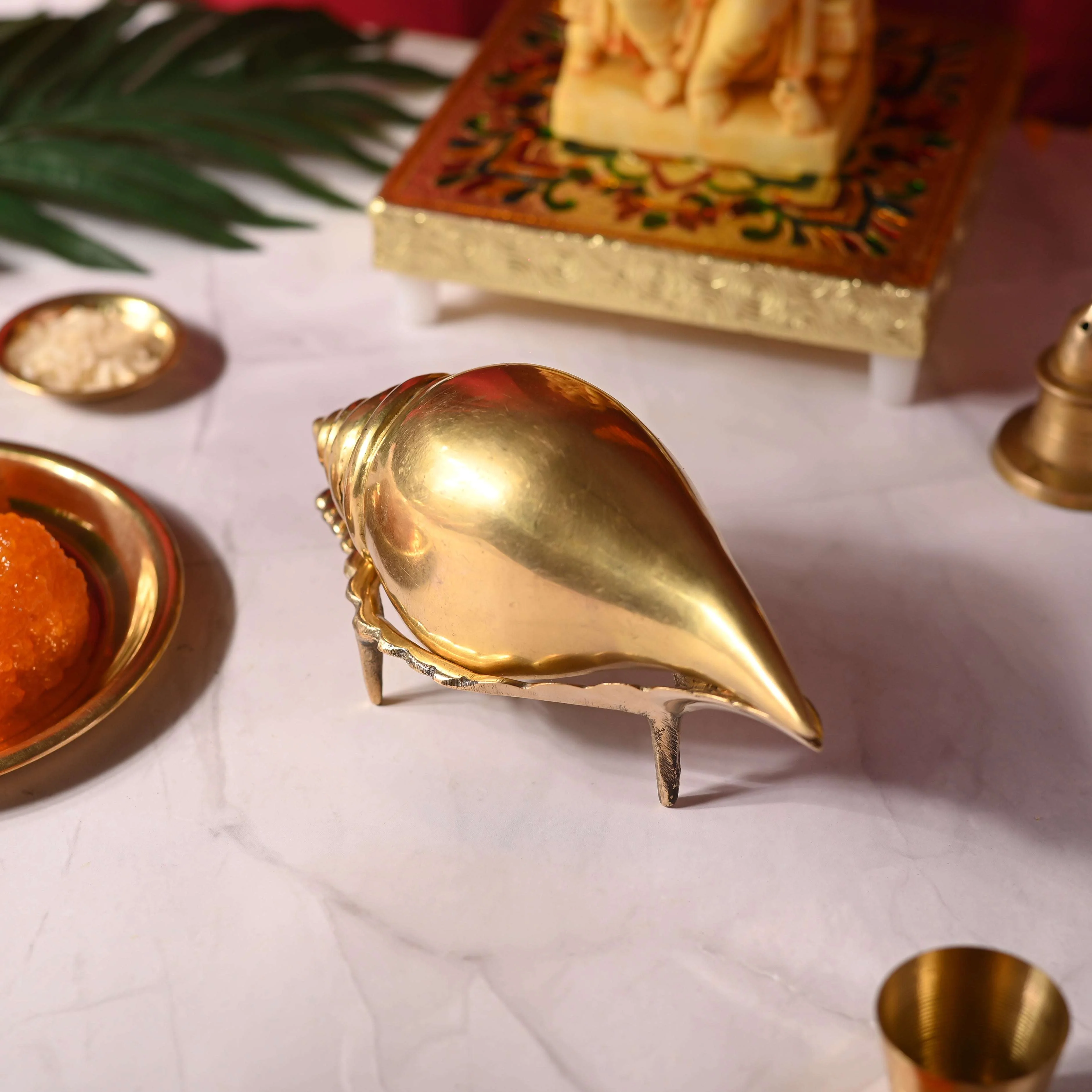 Brass Conch (5 Inch) - Image 9