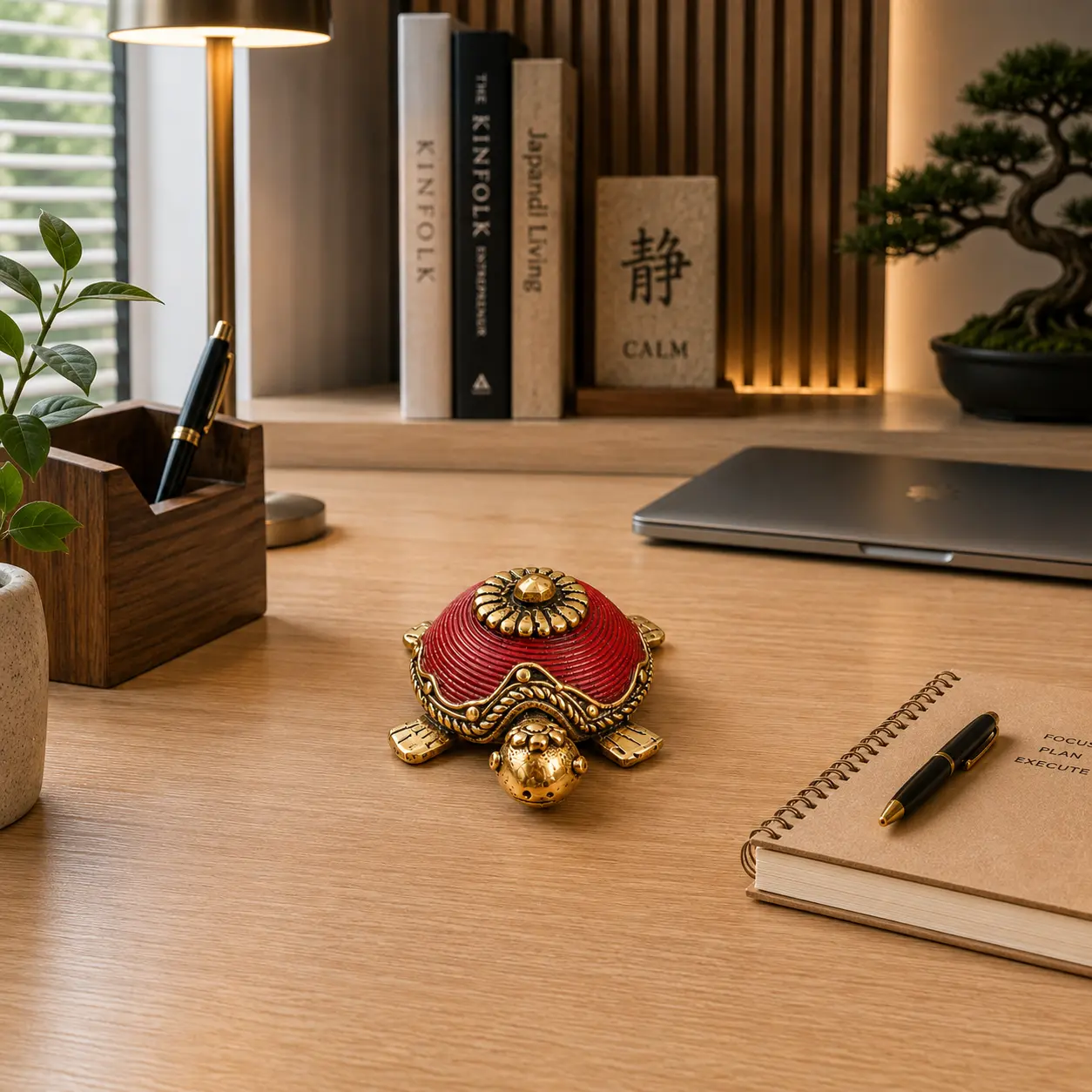 Brass Dhokra Tortoise Vastu/Feng Shui