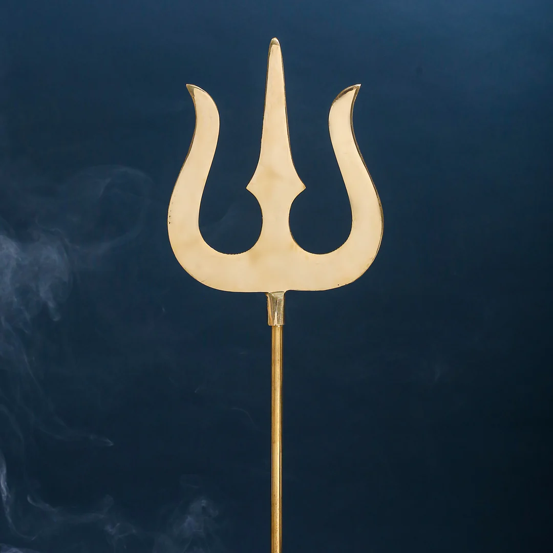 Brass Divine Trishul (30 Inch) - Image 3
