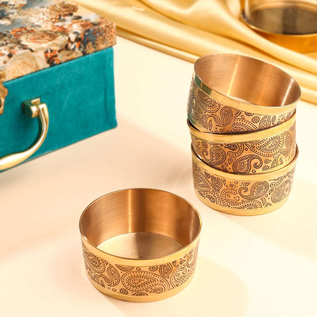 Brass Dry Fruit Bowl Box Hamper - Image 7