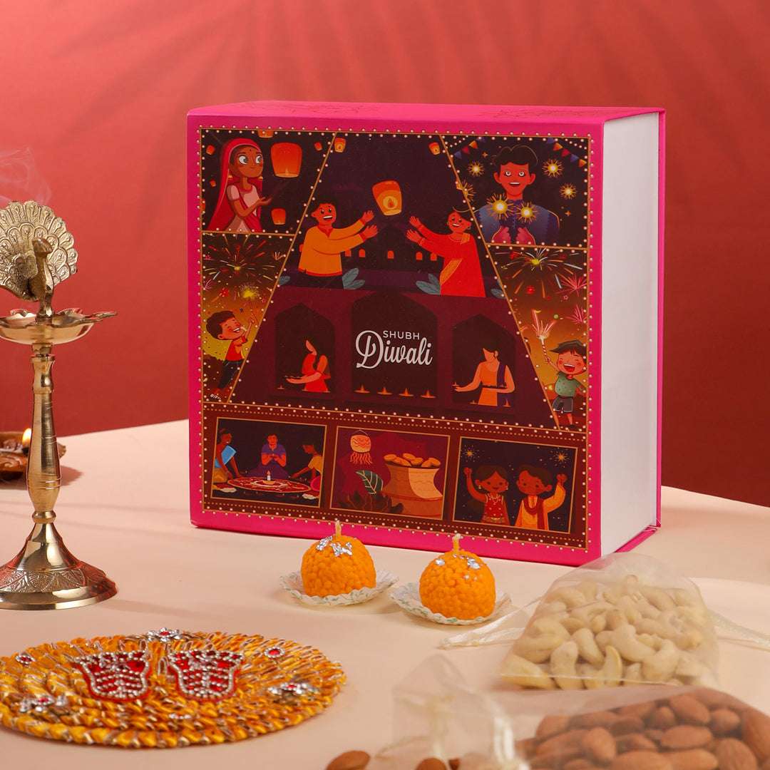 Brass Peacock Samai Festive Gift Hamper - Image 5