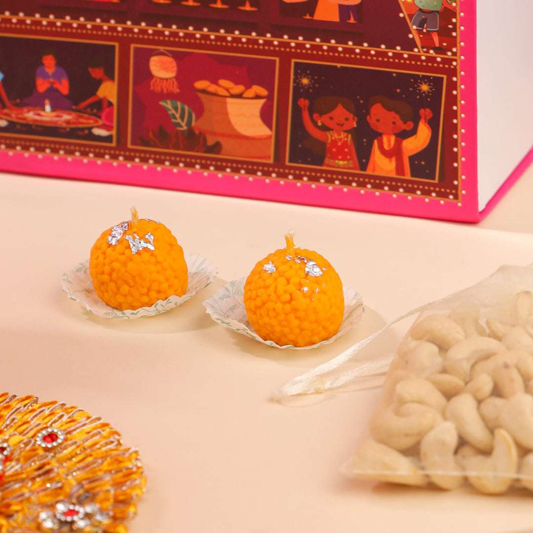 Brass Peacock Samai Festive Gift Hamper - Image 6
