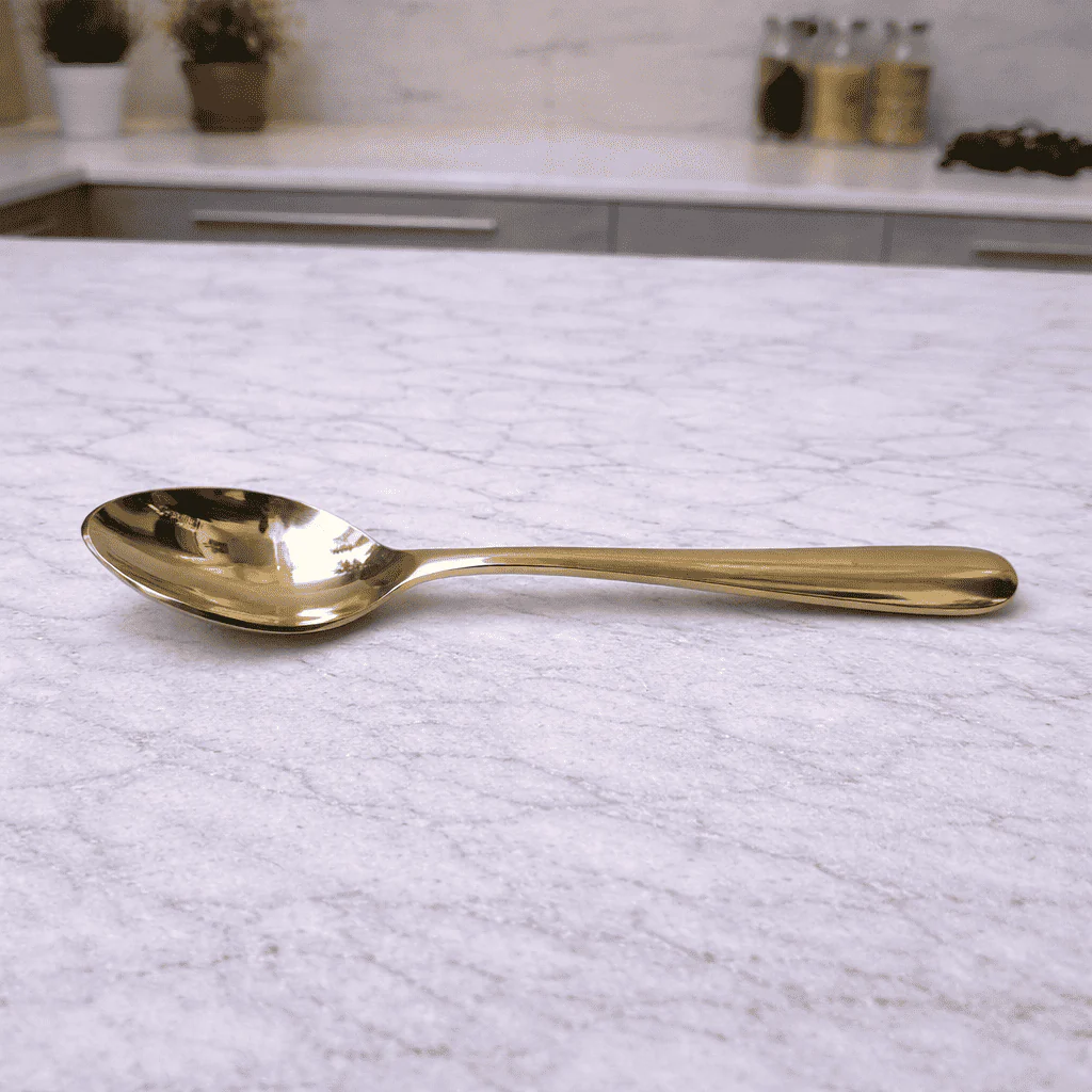 Brass Floral Design Thali/Dinner Set (1.15 Kg) - Image 4