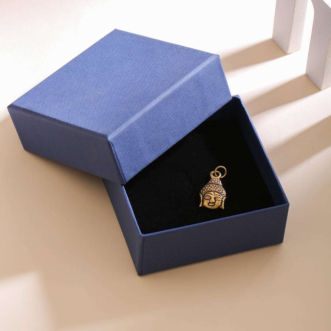Brass Gautam Buddha Pendant With Box - Image 2