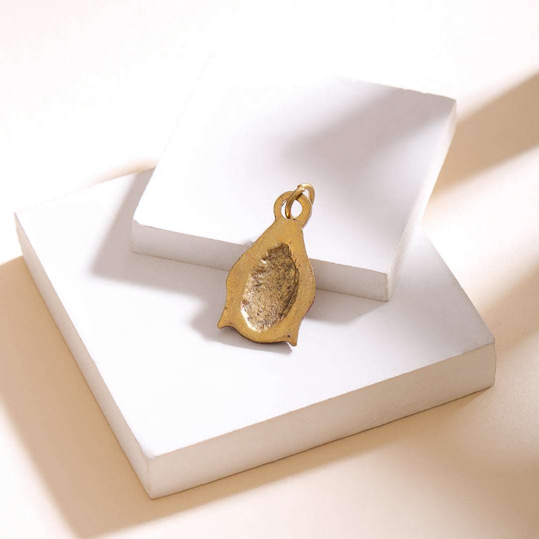 Brass Gautam Buddha Pendant With Box - Image 4