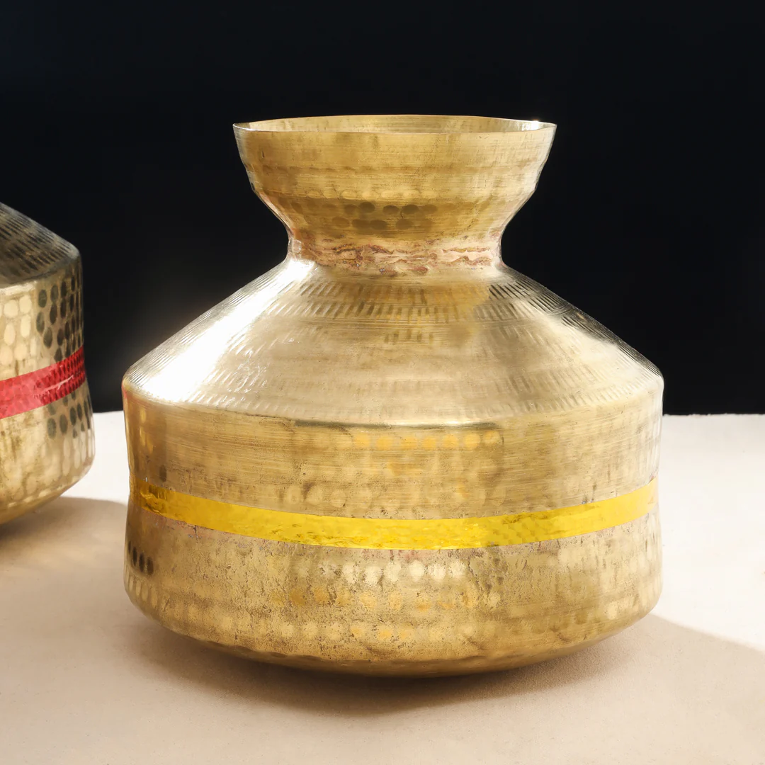 Brass Handa Chari Set Of Two - Image 2