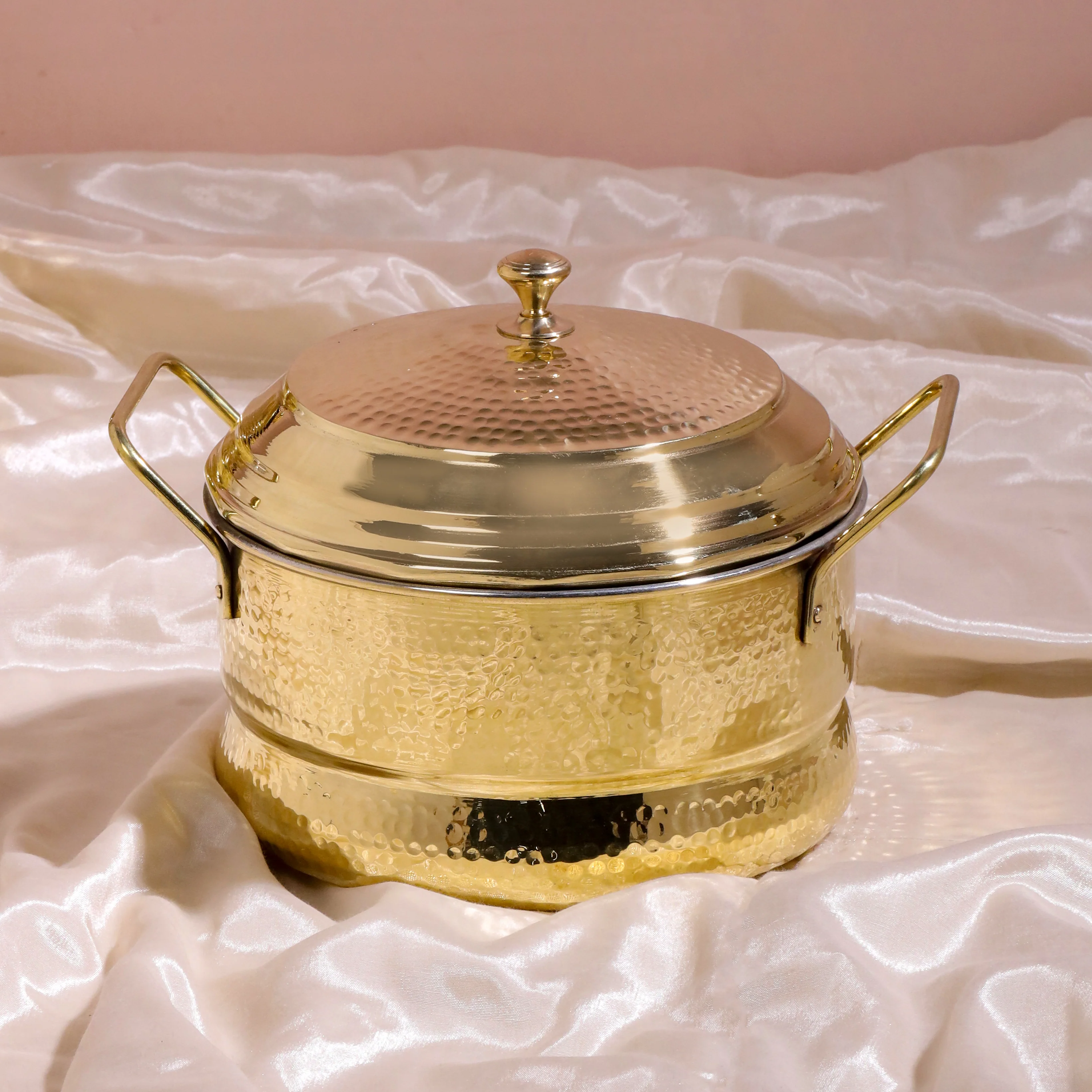 Brass Idli Cooker/Maker 16 Pits (4 Plates) (8 Inch) - Image 5