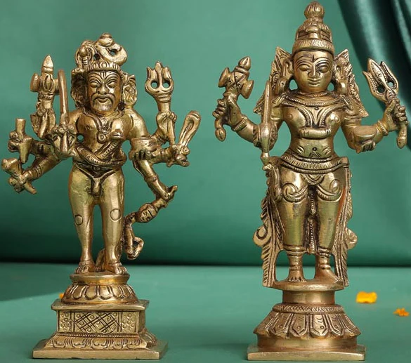 Brass Kal Bhairav Idol - Image 2