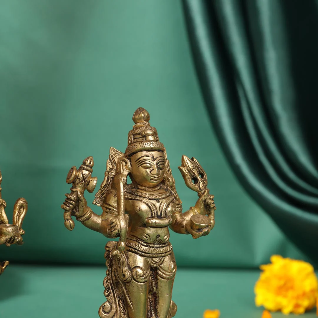 Brass Kal Bhairav Idol - Image 5
