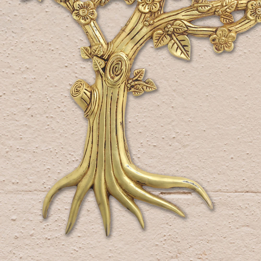 Brass Kalpvriksha Wall Hanging (19 Inch) - Image 4