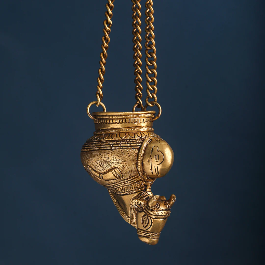 Brass Nandi Gangajali (19 Inch) - Image 3