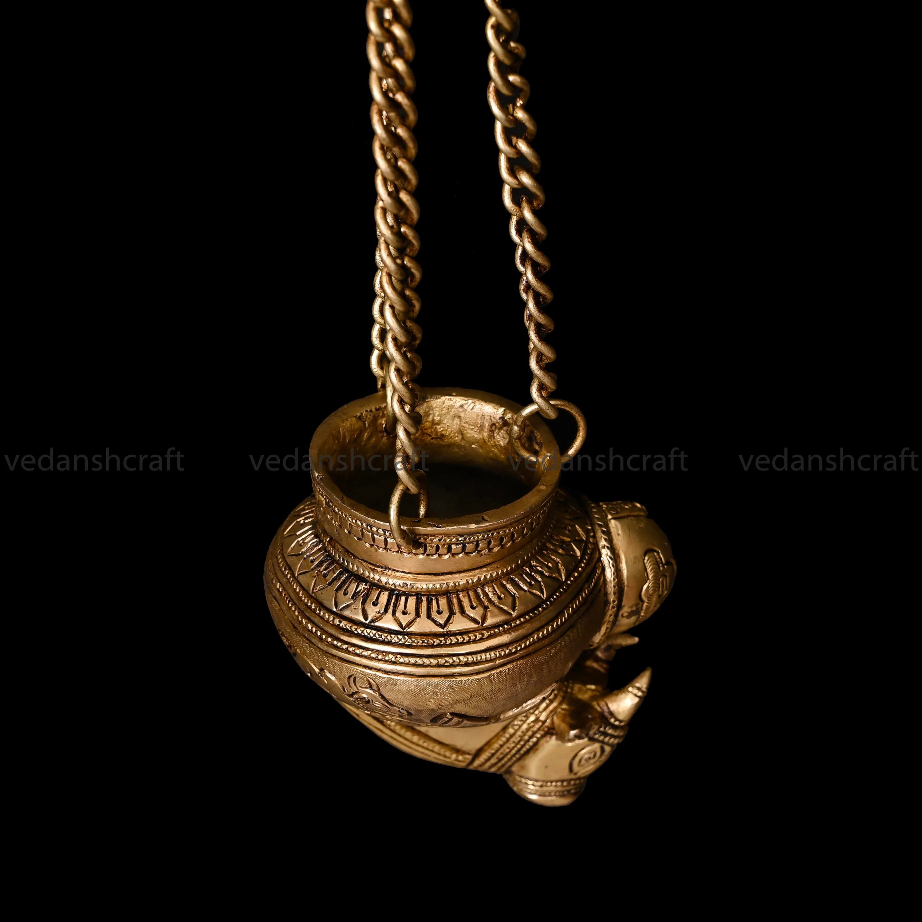 Brass Nandi Gangajali (19 Inch) - Image 5
