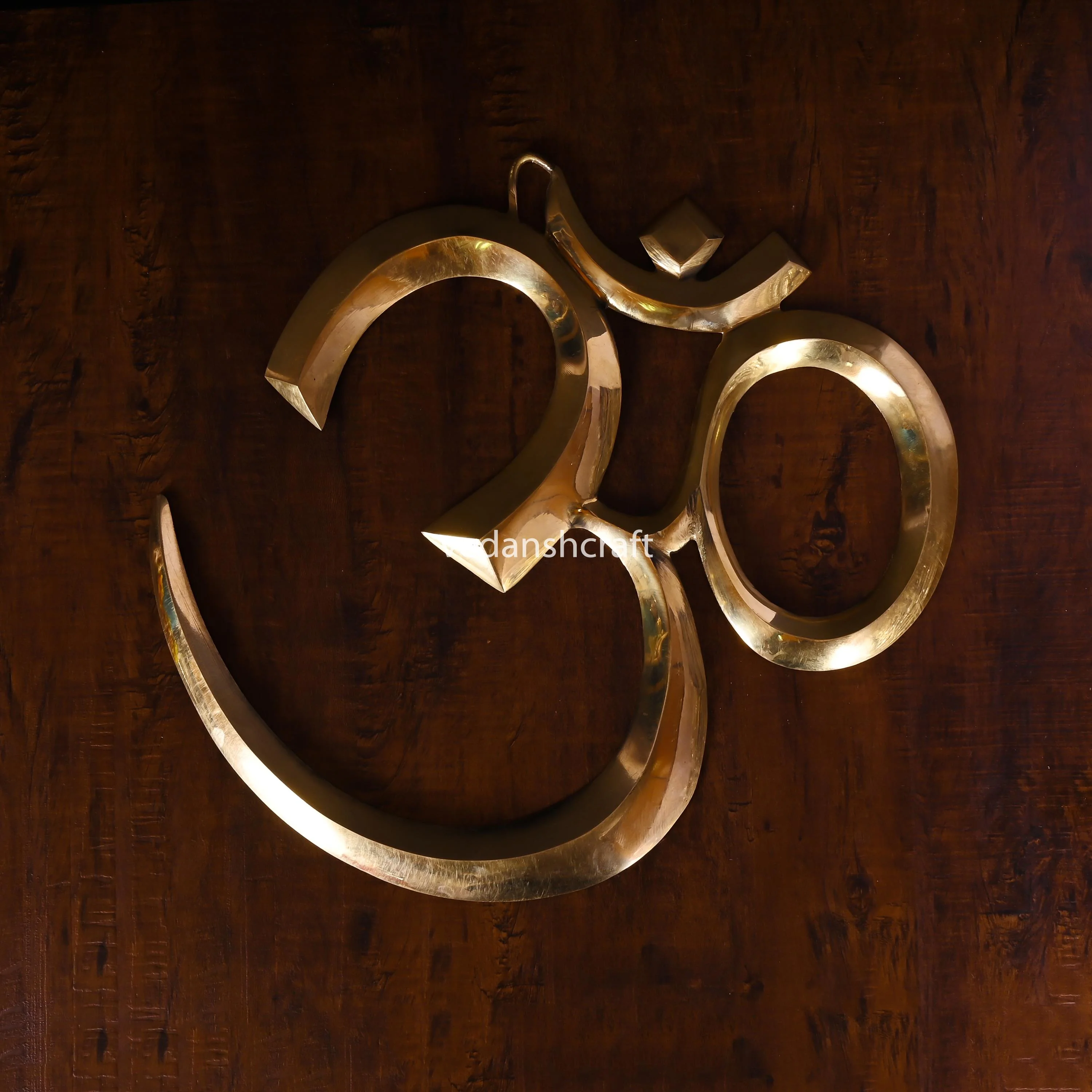 Brass Divine Om Wall Hanging - Image 2
