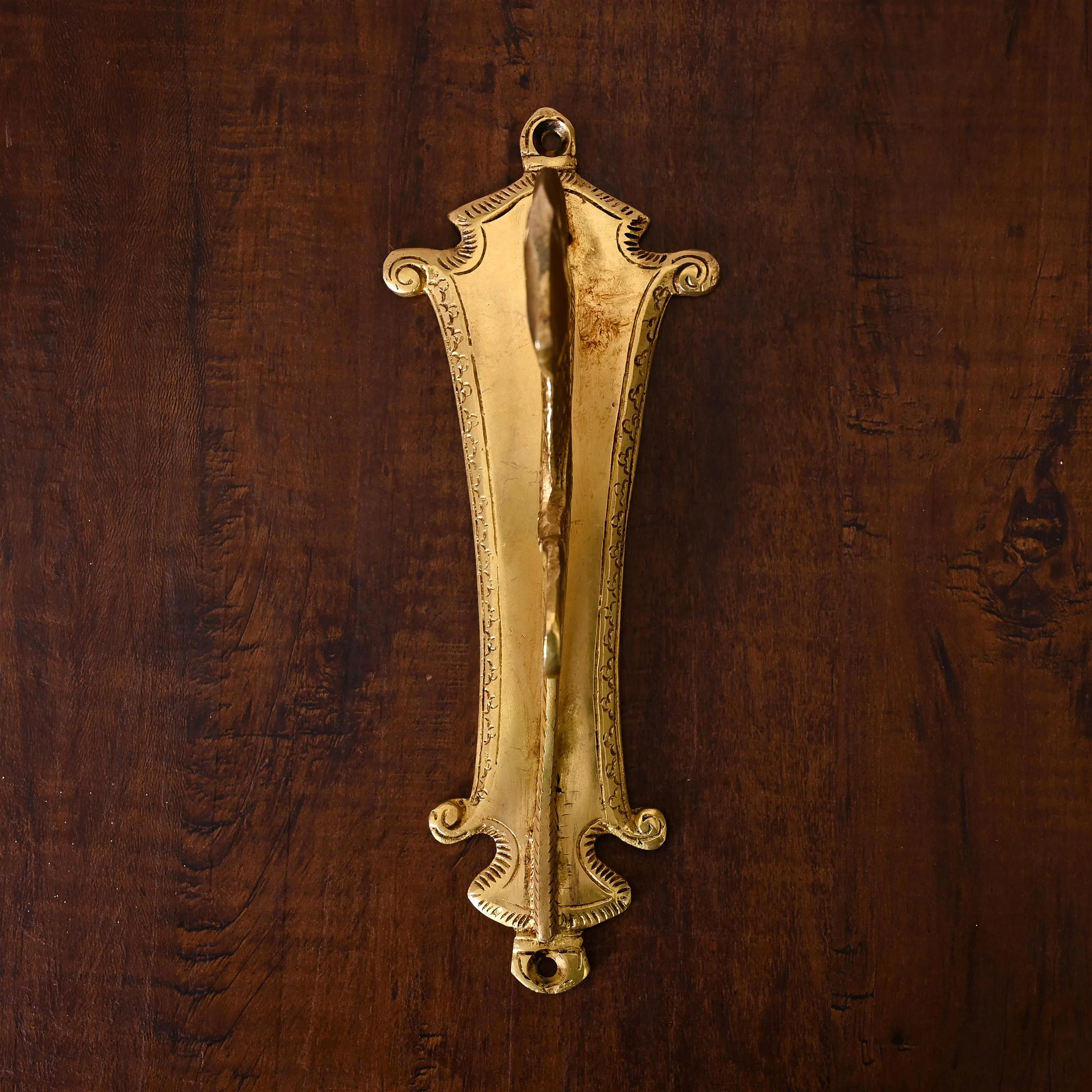Brass Parrot Wall Mount Bracket (5 Inch) - Image 3