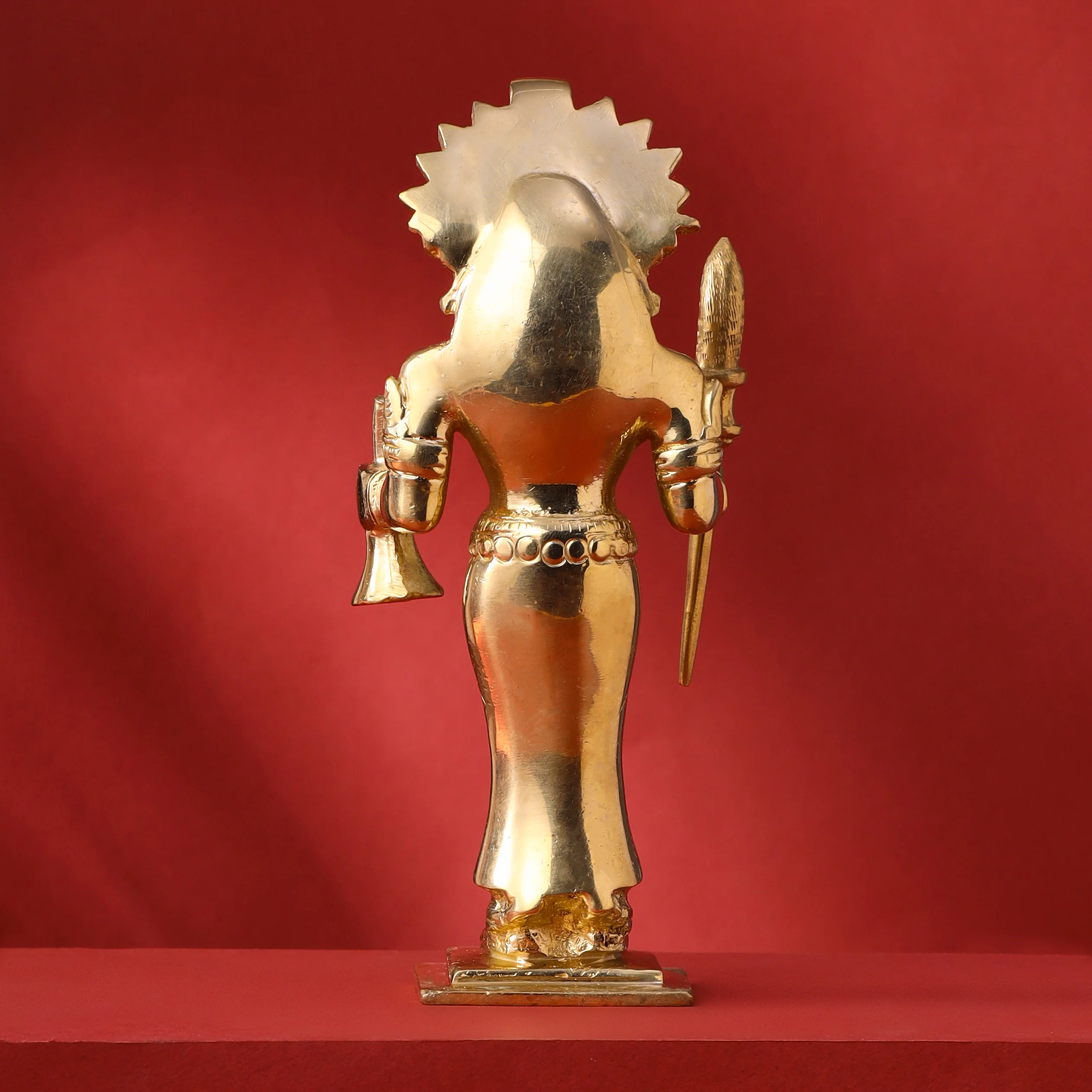 Brass Raksha Devi Idol (7.5 Inch) - Image 5