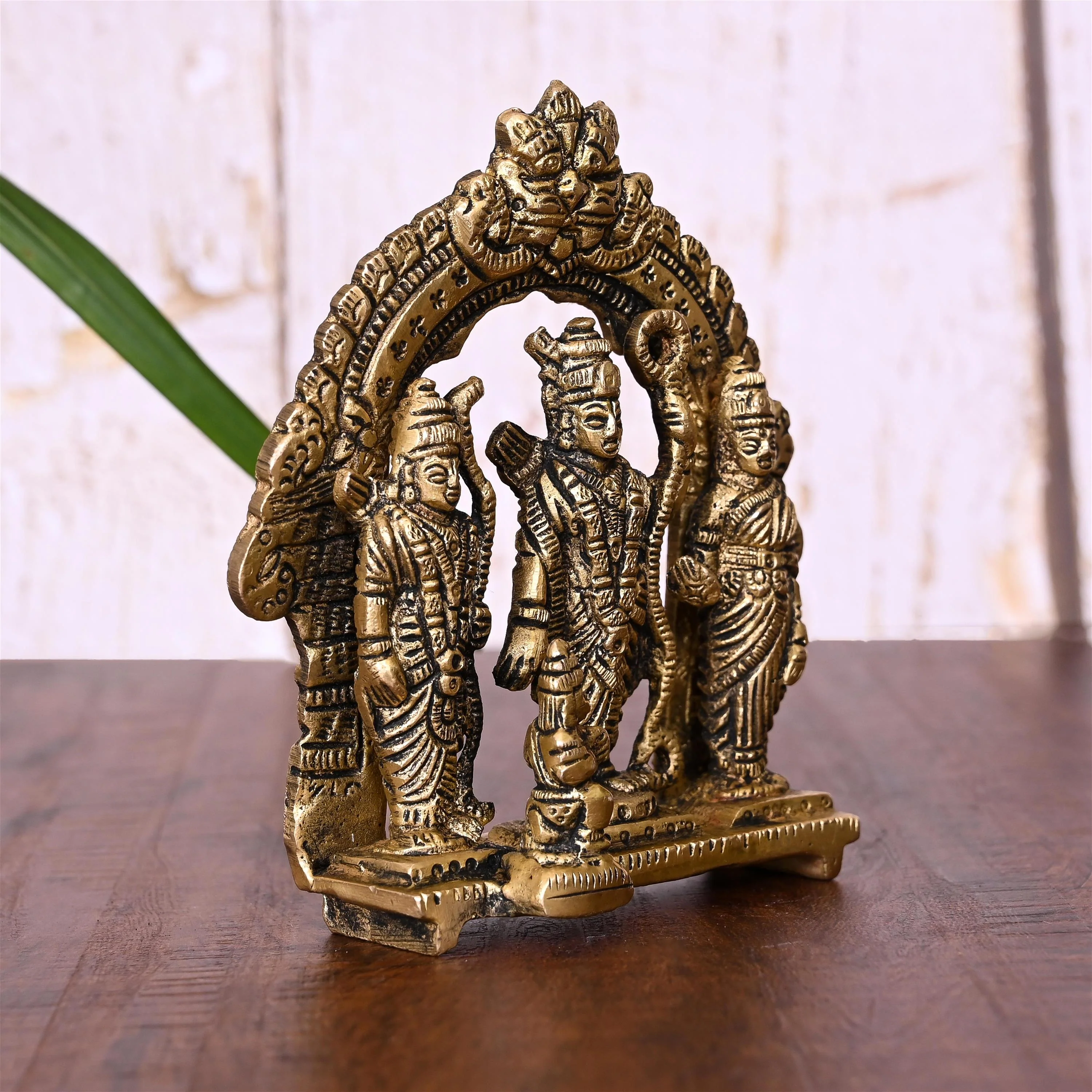 Brass Ram Darbar (4.5 Inch) - Image 3
