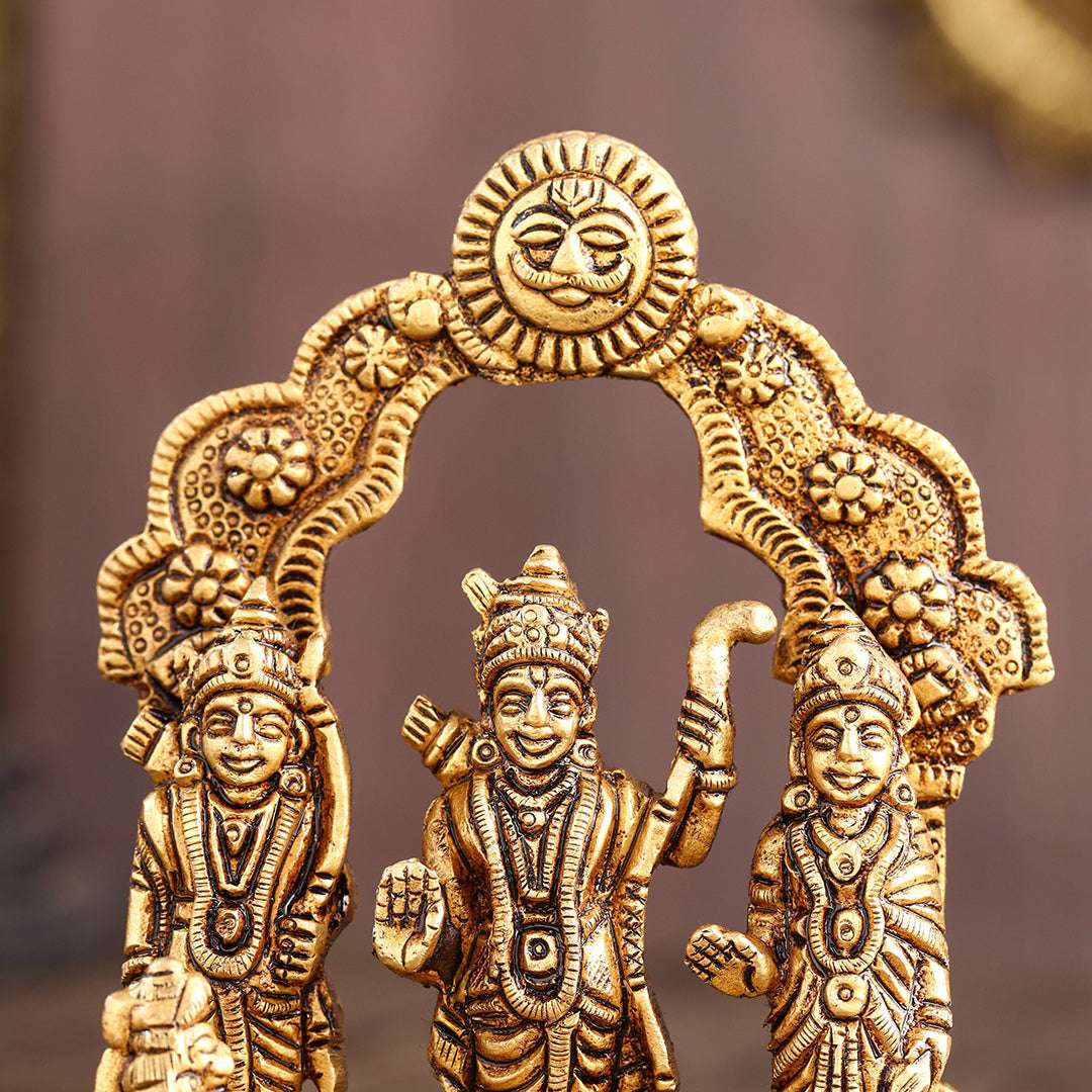 Brass Ram Darbar (4.5 Inch) - Image 2