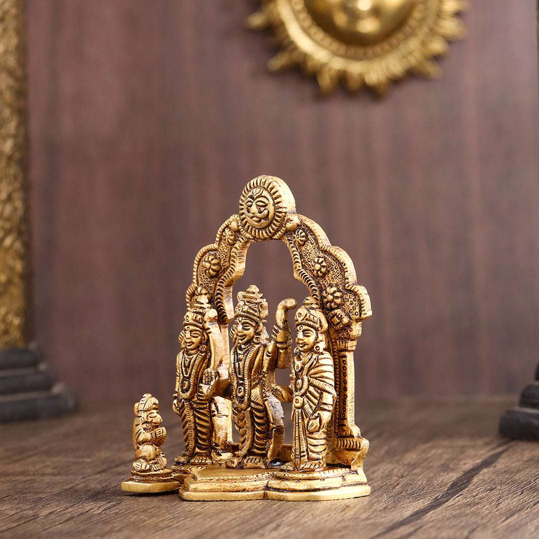 Brass Ram Darbar (4.5 Inch) - Image 4