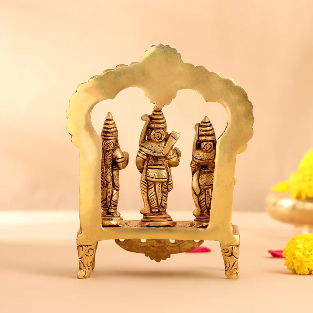 Brass Ram Darbar (6.5 Inch) - Image 3
