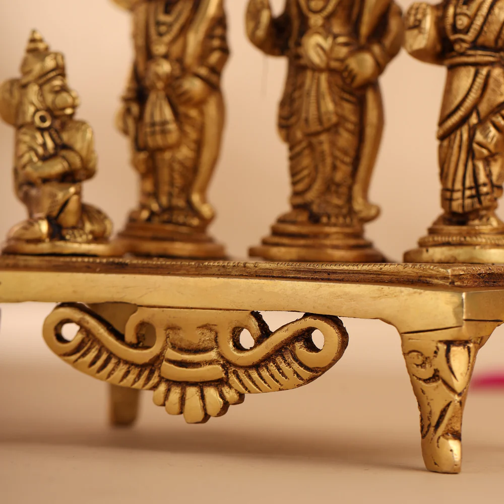 Brass Ram Darbar (6.5 Inch) - Image 5