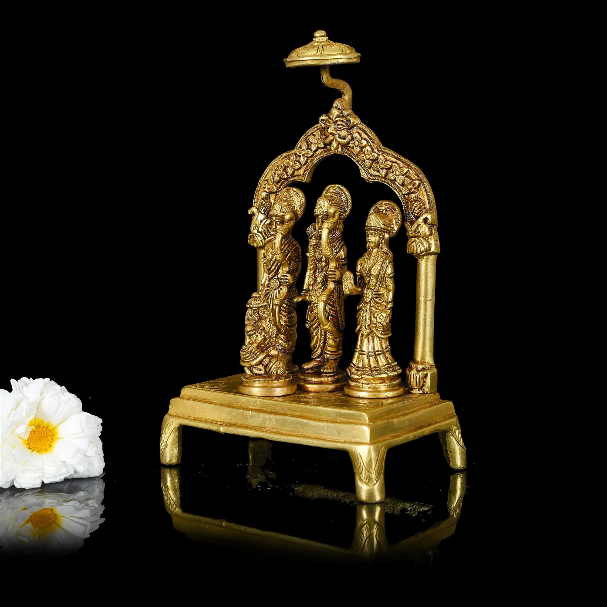 Brass Ram Darbar Superfine Idol (10 Inch) - Image 2