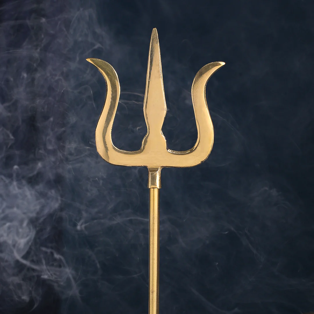 Brass Sacred Trishul - Image 3