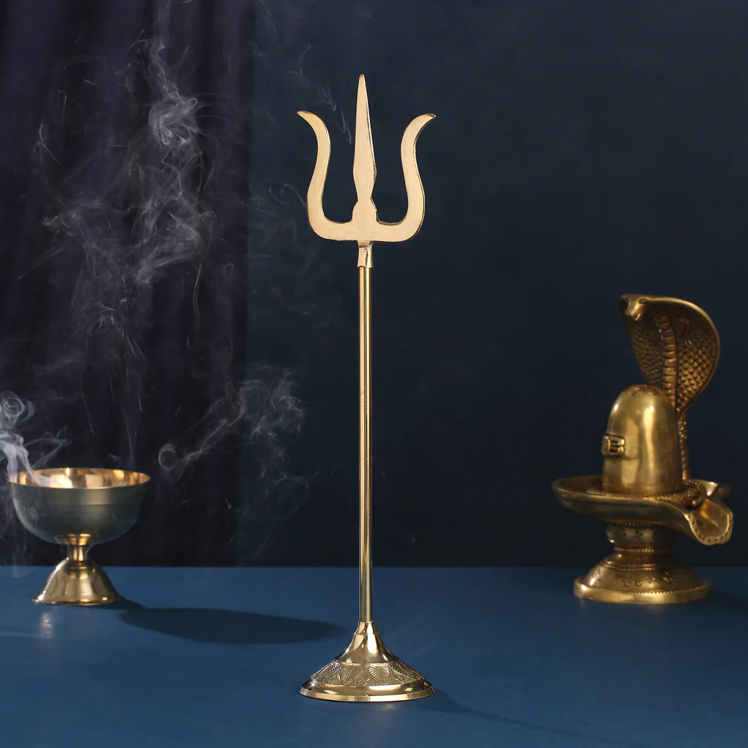 Brass Sacred Trishul - Image 4