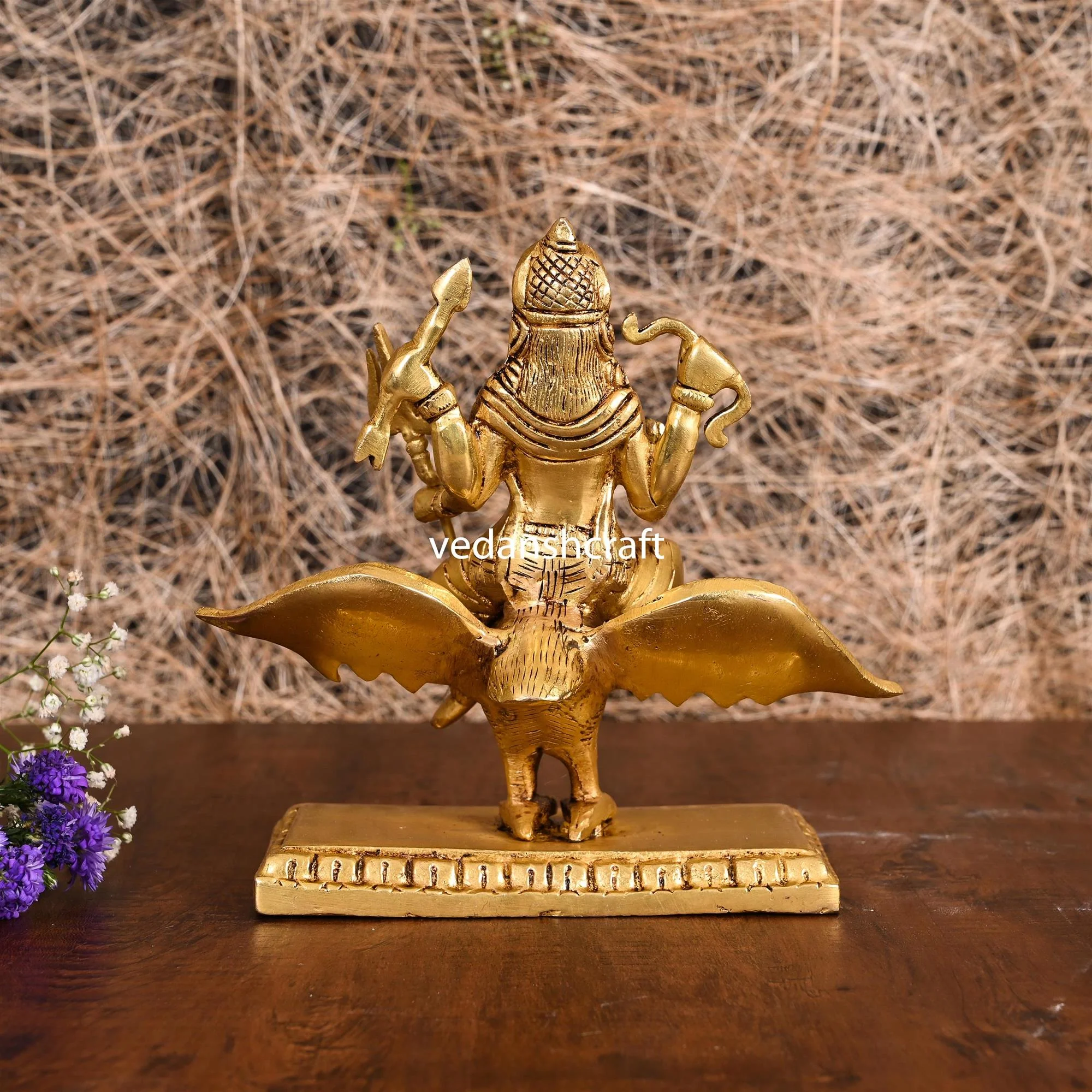 Brass Shani Dev Idol (7 Inch) - Image 3