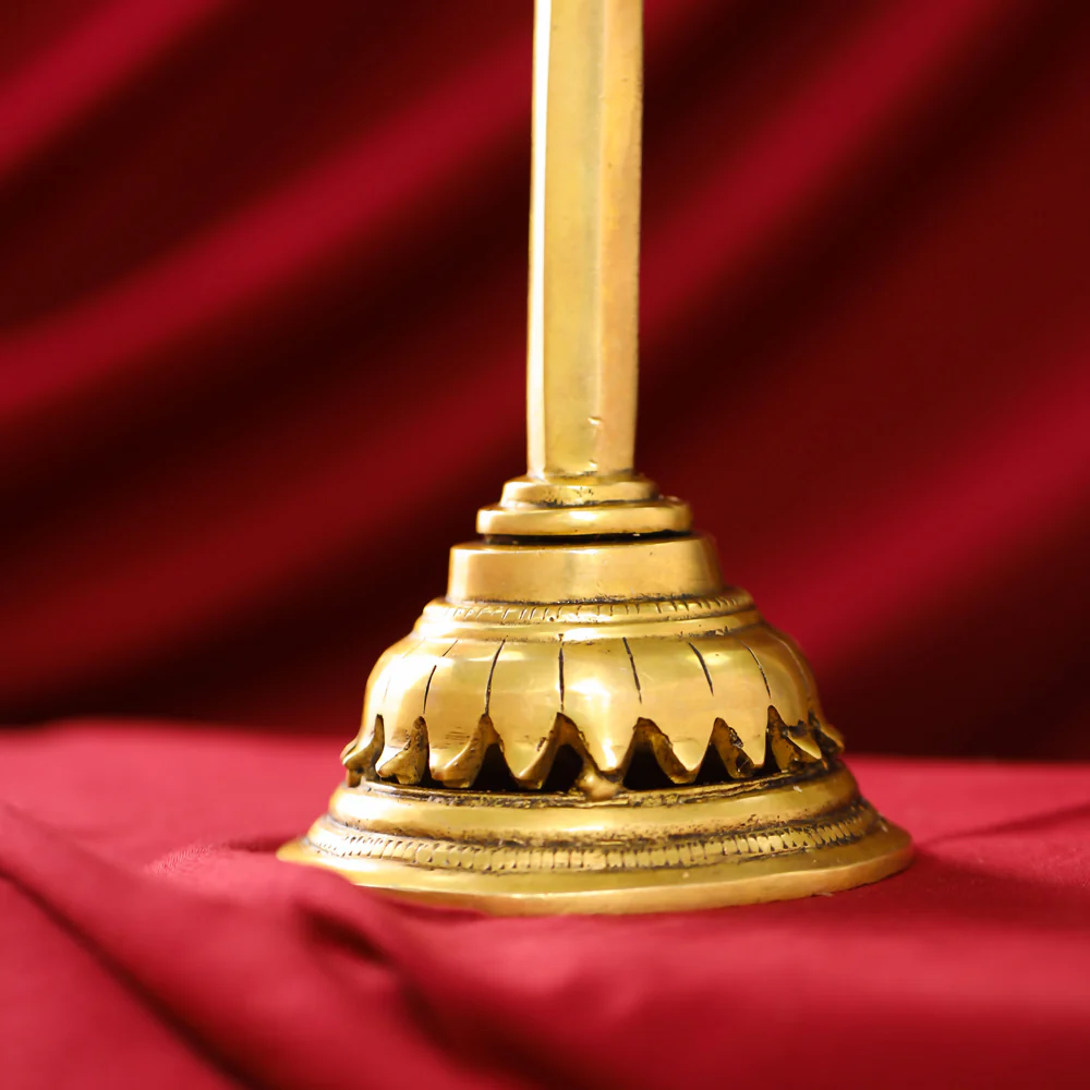Brass Shiva's Damru Trishul - Image 4