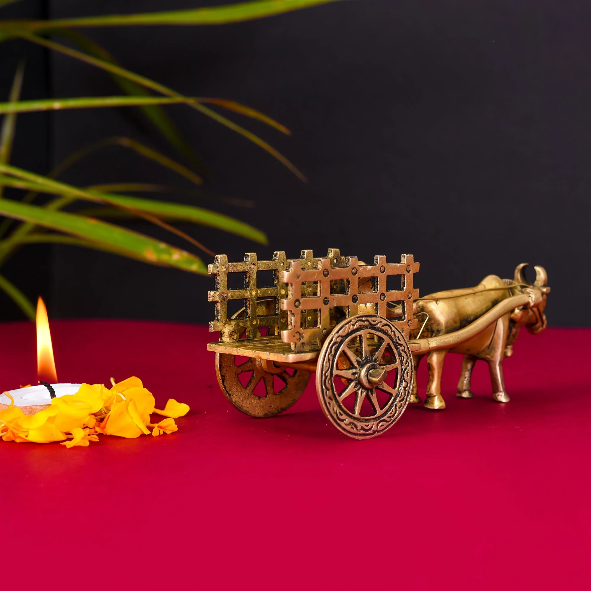Brass Single Bullock Cart (2.5 Inch) - Image 3