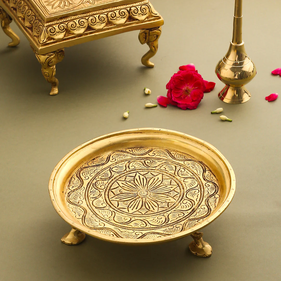 Brass Superfine Mukali Stand (2 Inch)