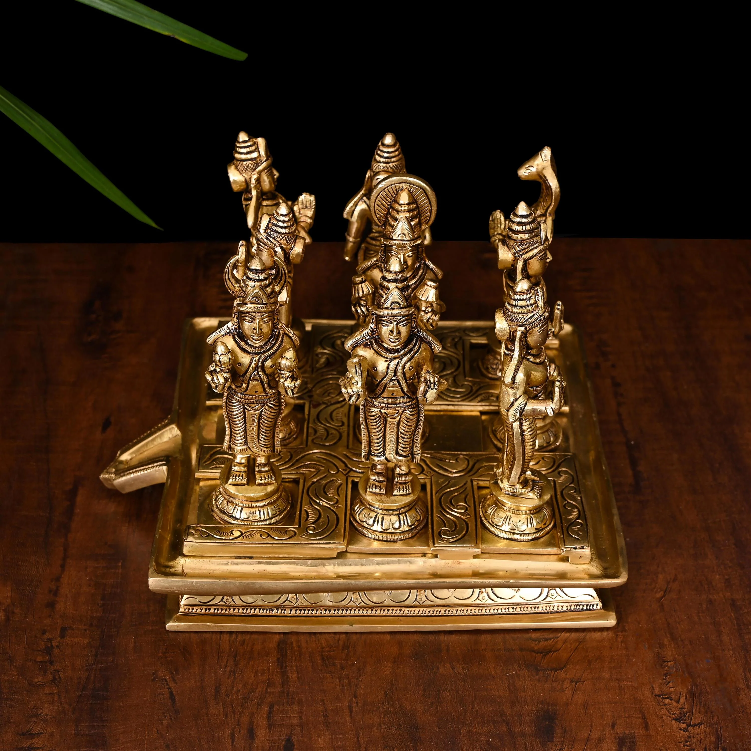 Brass Superfine Navagraha Idols Set (7 Inch) - Image 4