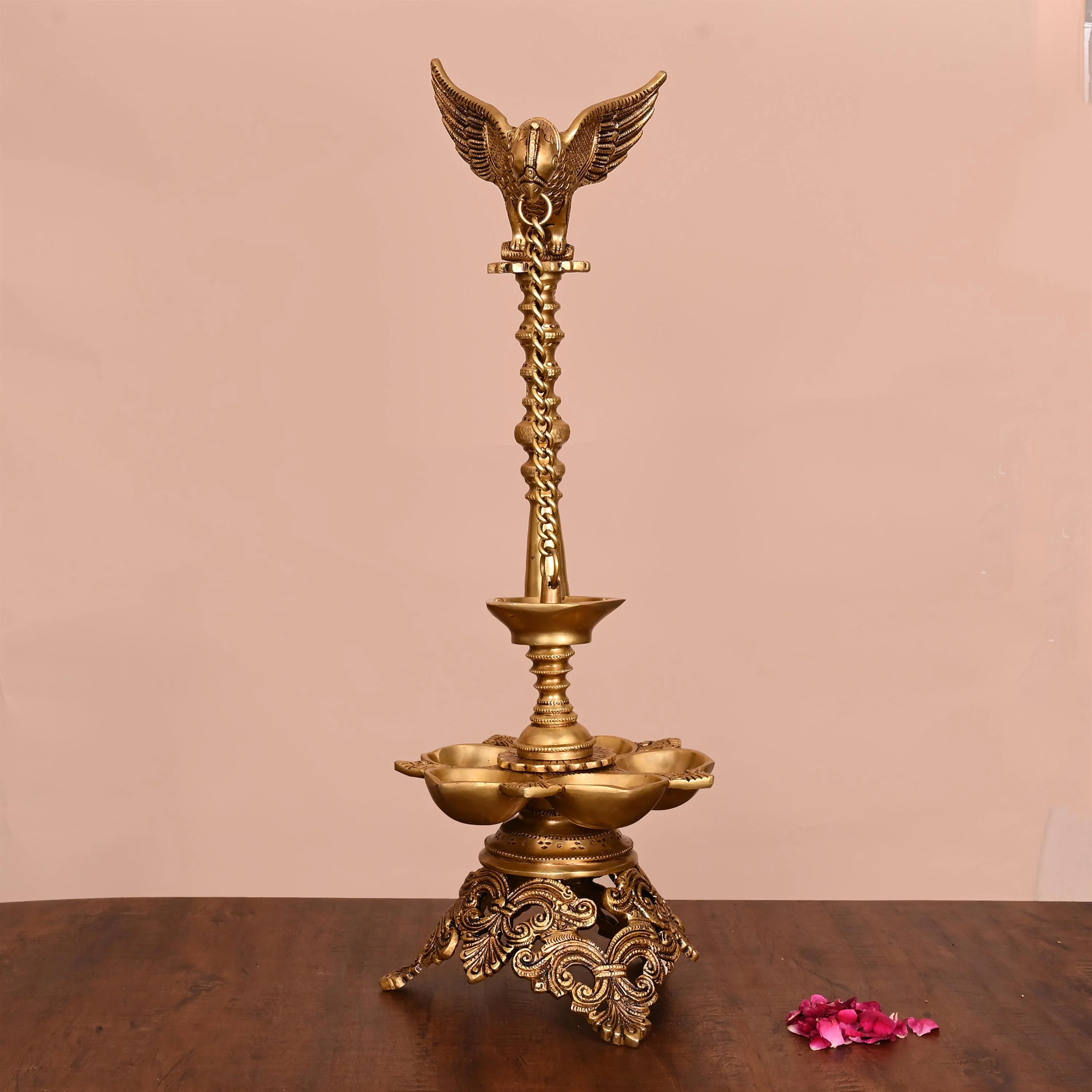 Brass Superfine Parrot Long Lamp (21 Inch) - Image 2
