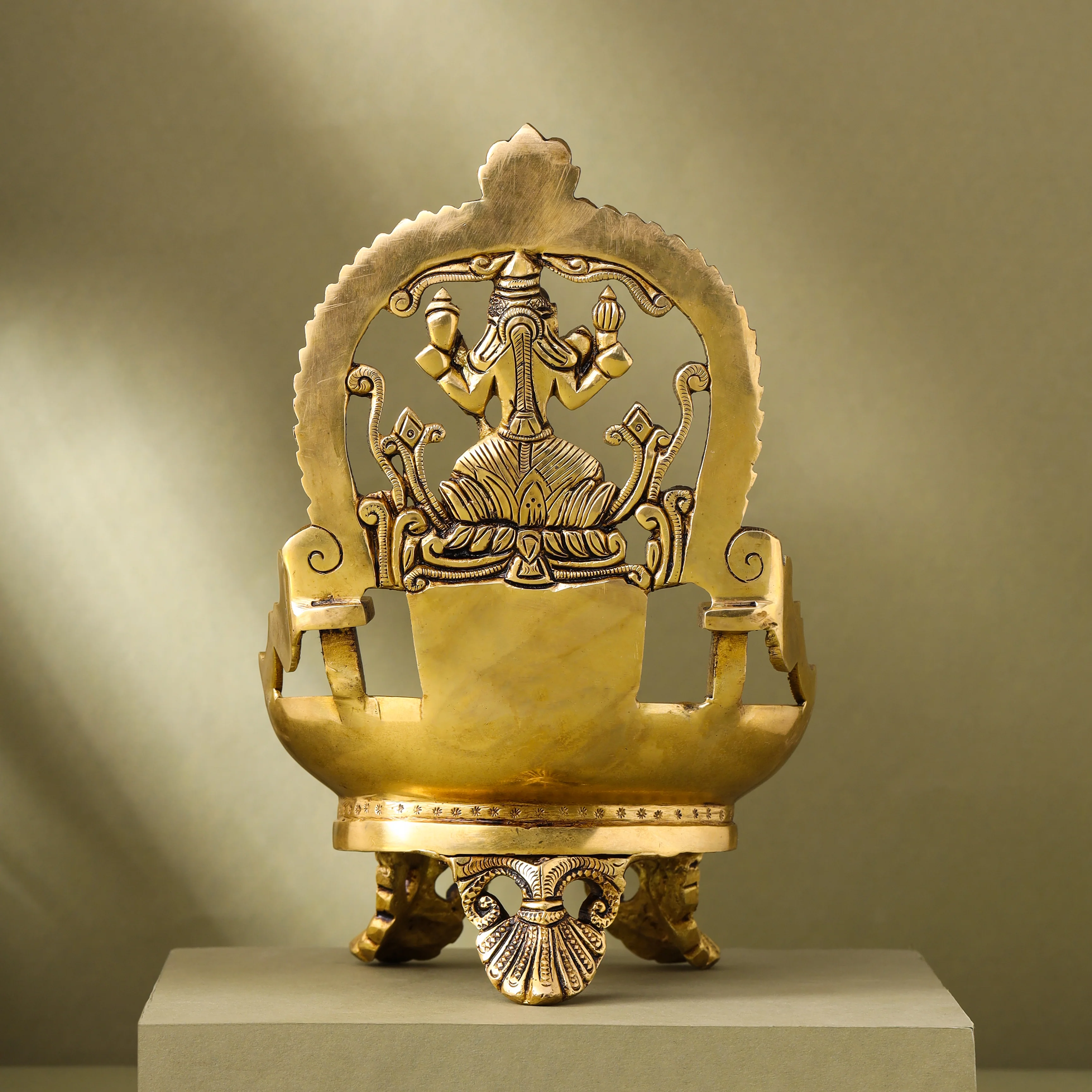 Brass Superfine Rajarajeswari Diya - Image 5