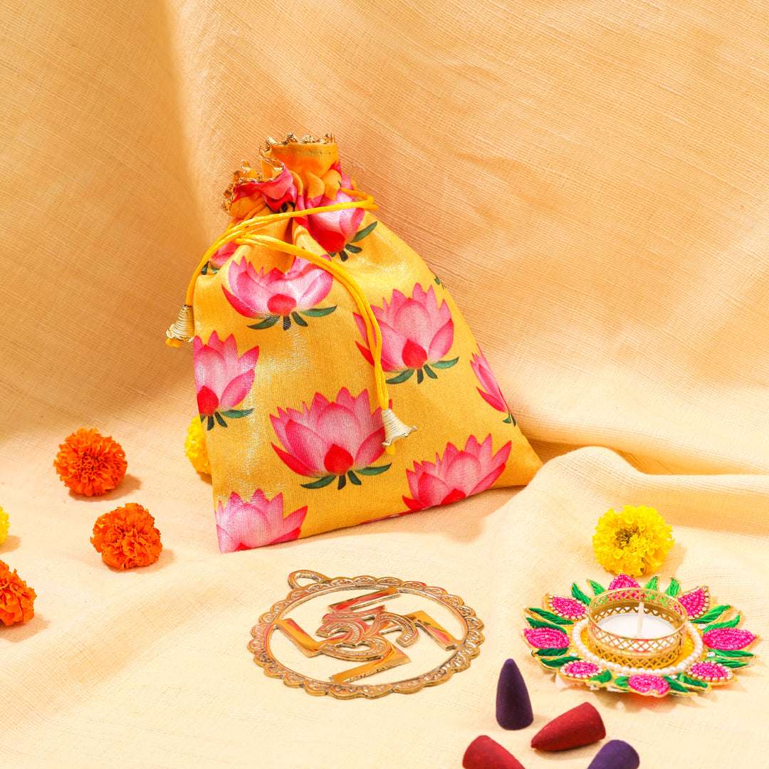 Brass Gift Festive Potli/Hamper - Image 2