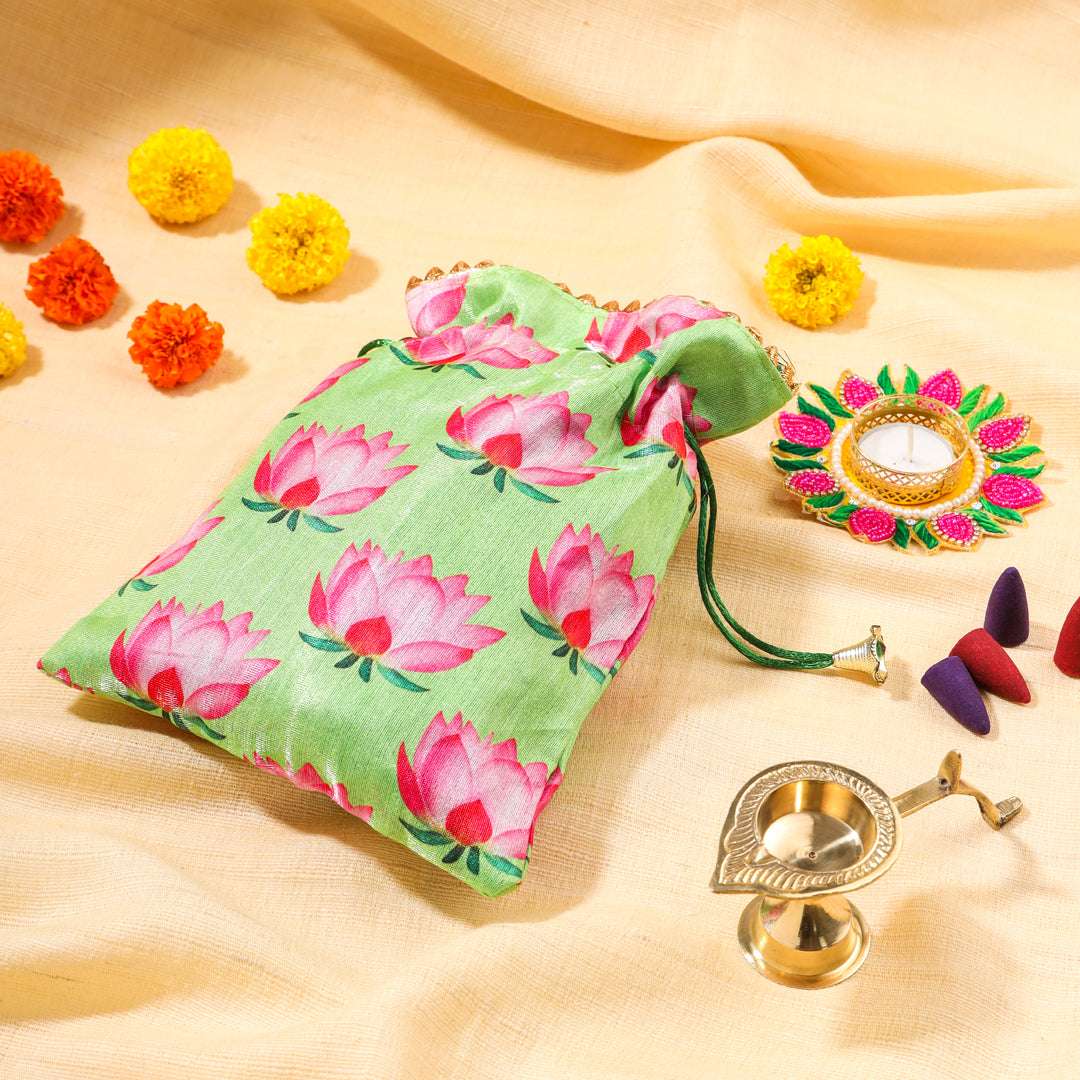 Brass Gift Festive Potli/Hamper - Image 5