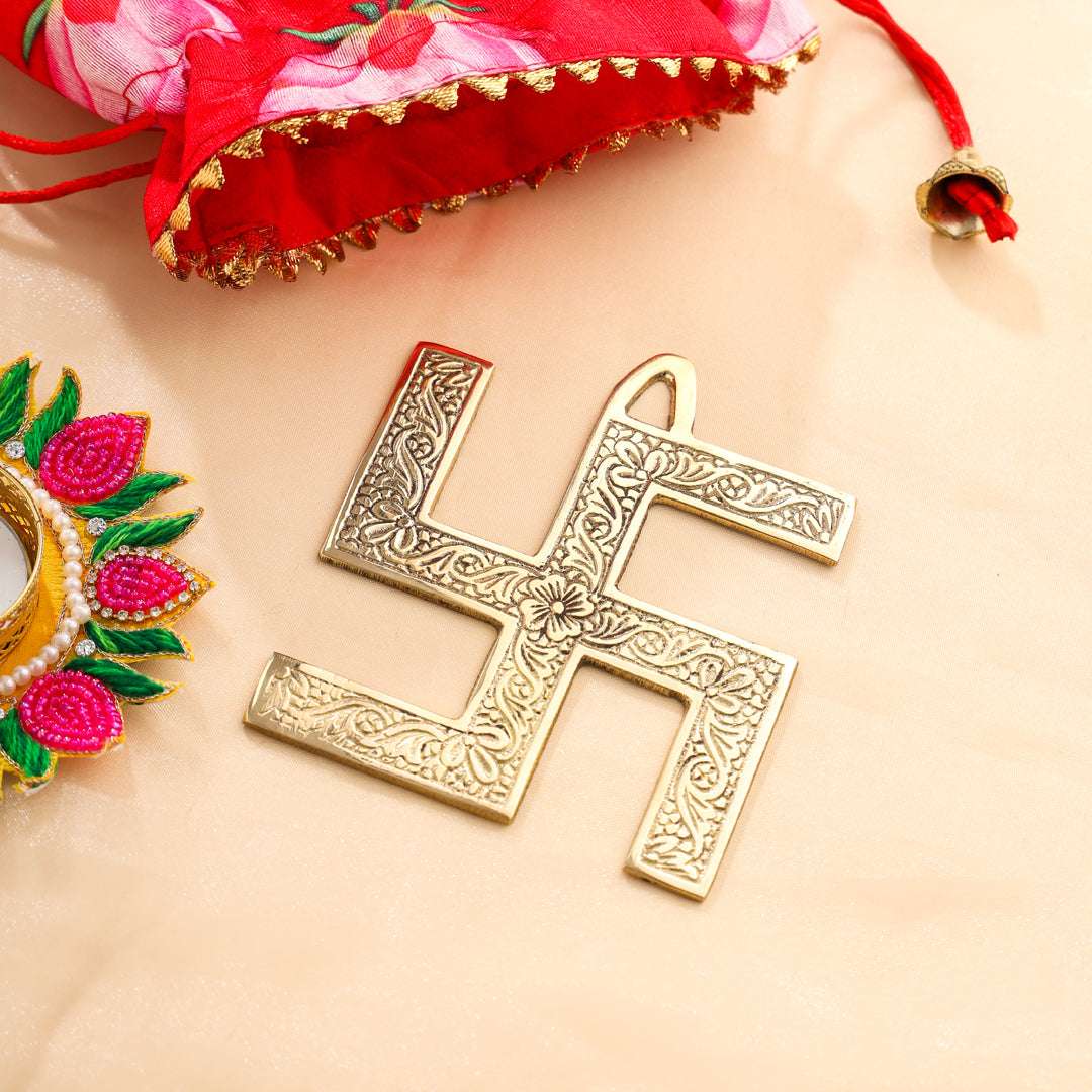 Brass Gift Festive Potli/Hamper - Image 8
