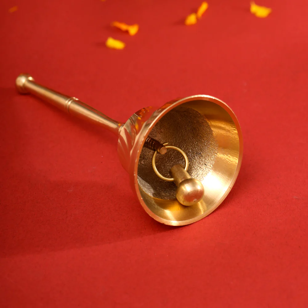 Brass Plain Traditional Handbell - Image 3