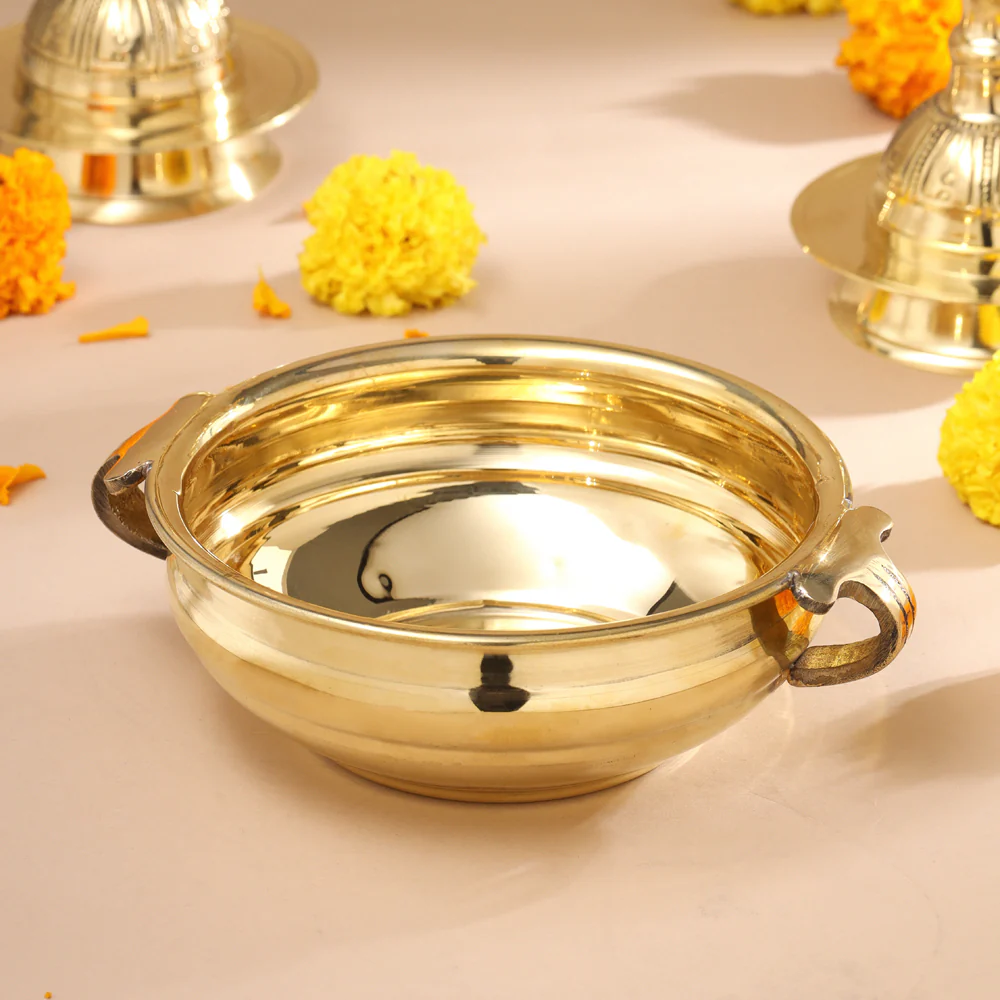 Brass Traditional Urli/Floater (2.9 Inch) - Image 3