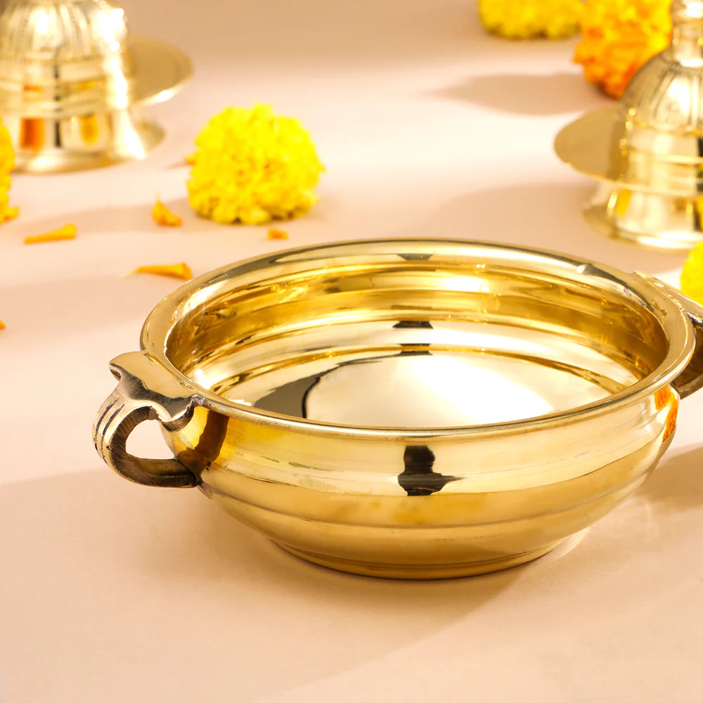 Brass Traditional Urli/Floater (2.9 Inch) - Image 4