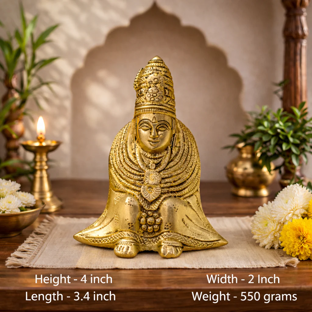 Brass Tulja Bhavani Idol - Image 13