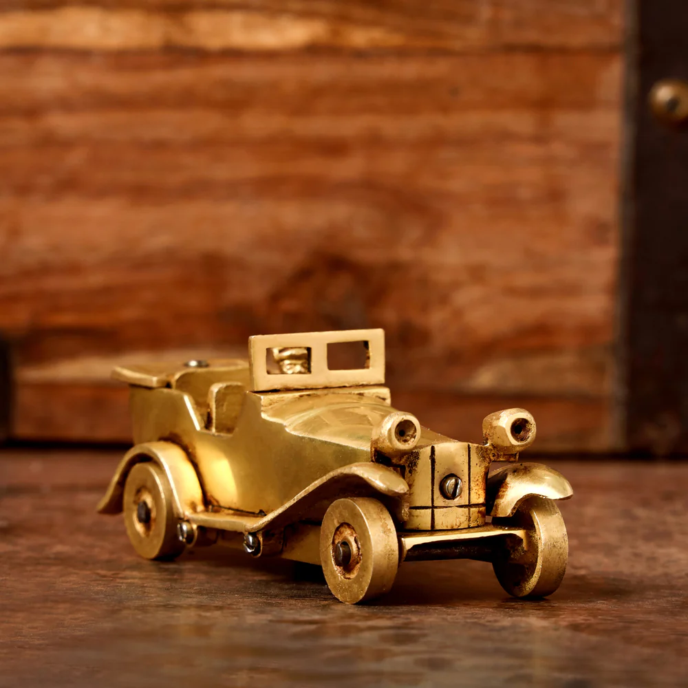 Brass Vintage Car (2 Inch) - Image 2