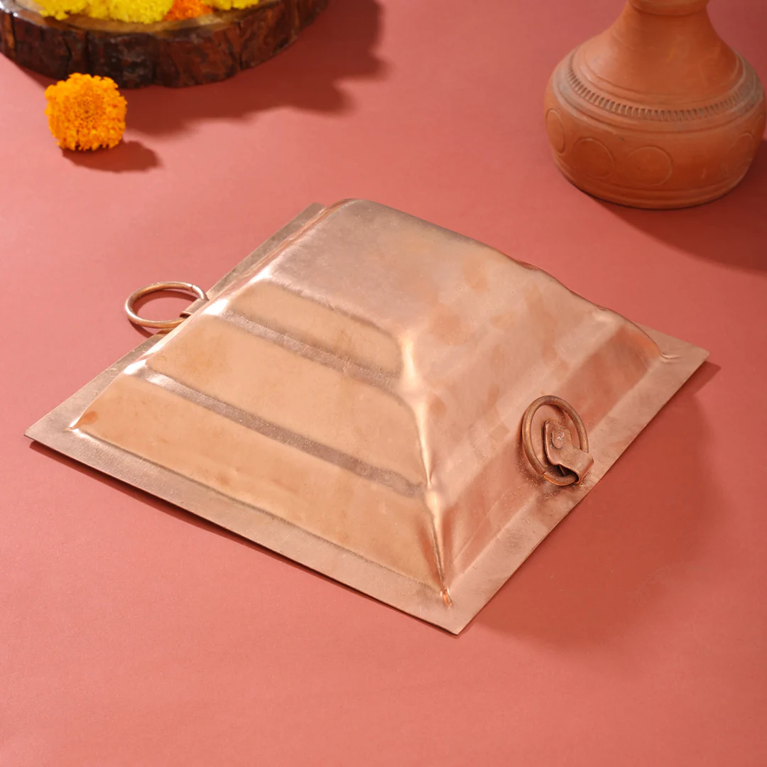 Copper Hawan Kund (3.5 Inch) - Image 4