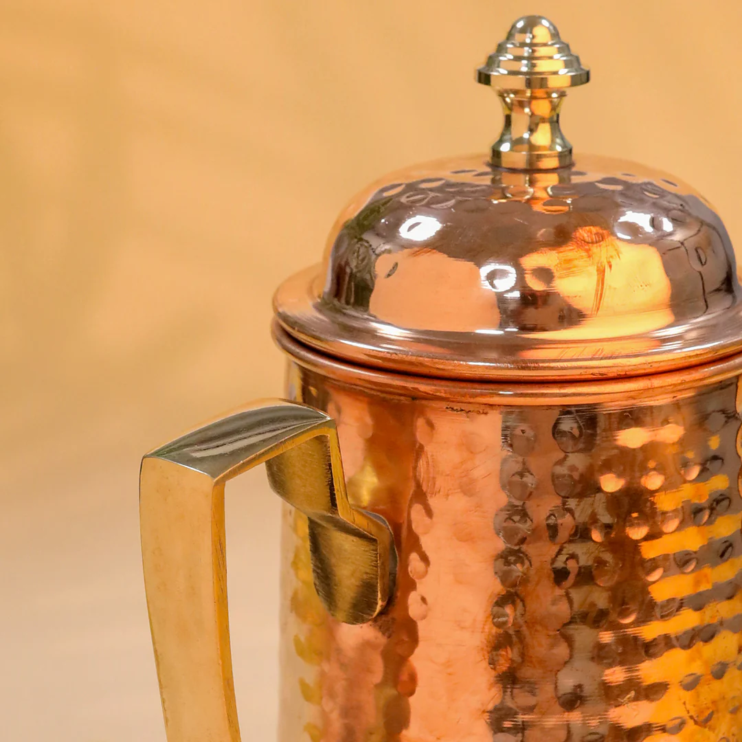 Copper Water Jug (11.5 Inch) - Image 6